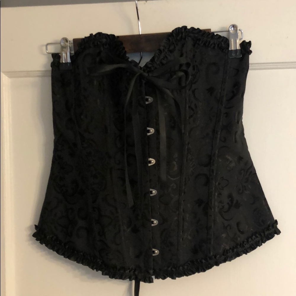 Adore Me Black Corset